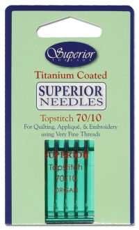 Superior Topstich Titanium Coated 70/10