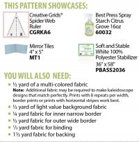 Vertigo Table Runner or Wallhanging - Pattern #2