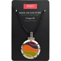 Jewel Coture Thread Cutter - Lime Orange Wave #2